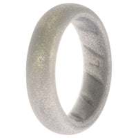 ROQ Silicone Wedding BR Solid Ring - Basic-Silver