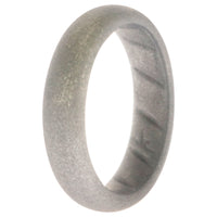 ROQ Silicone Wedding BR Solid Ring - Basic-Silver