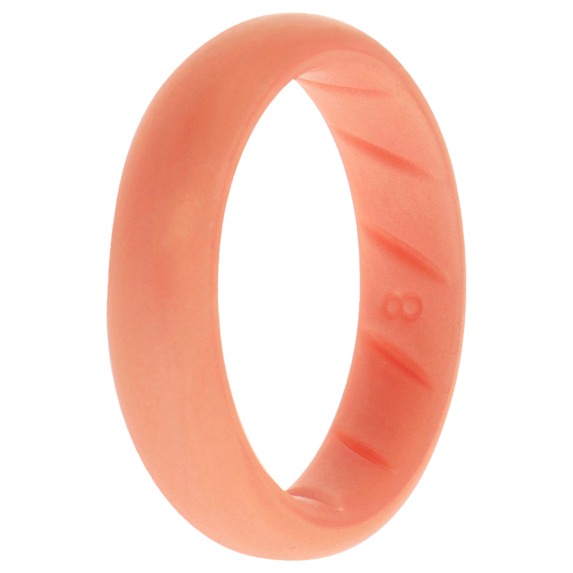 ROQ Silicone Wedding BR Solid Ring - Basic-Rose-Gold