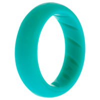 ROQ Silicone Wedding BR Solid Ring - Basic-Turquoise