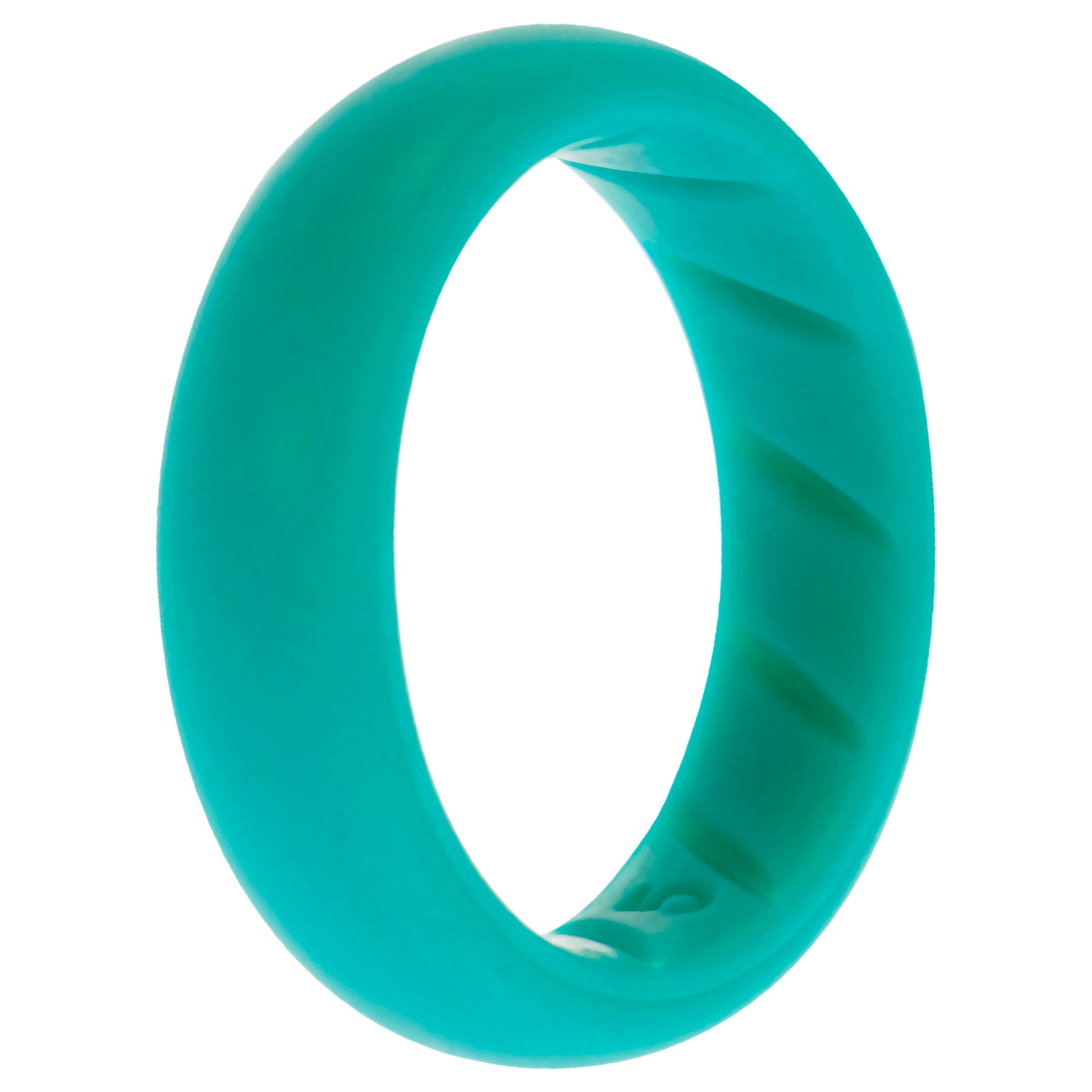 ROQ Silicone Wedding BR Solid Ring - Basic-Turquoise