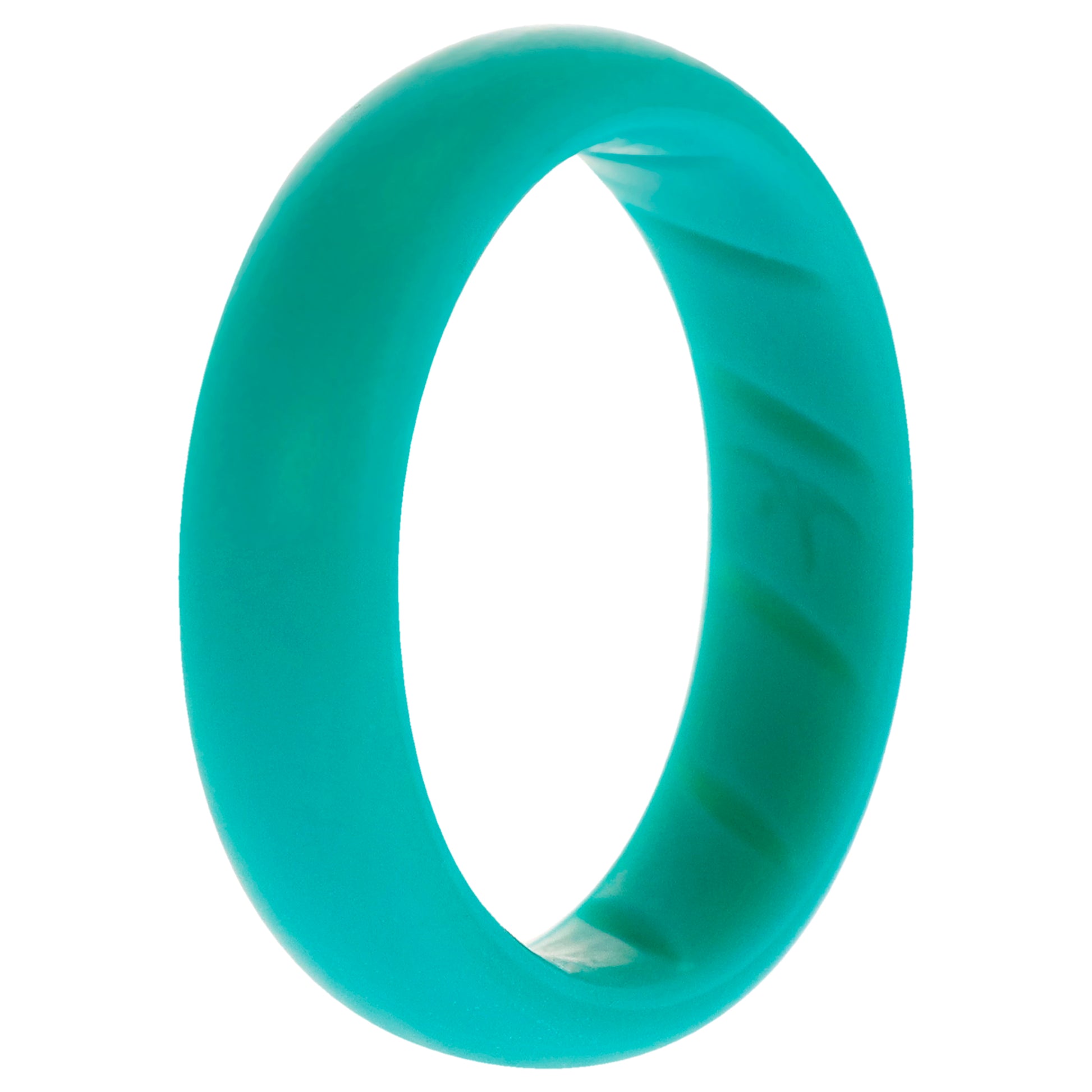 ROQ Silicone Wedding BR Solid Ring - Basic-Turquoise