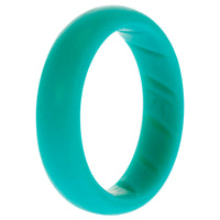 ROQ Silicone Wedding BR Solid Ring - Basic-Turquoise