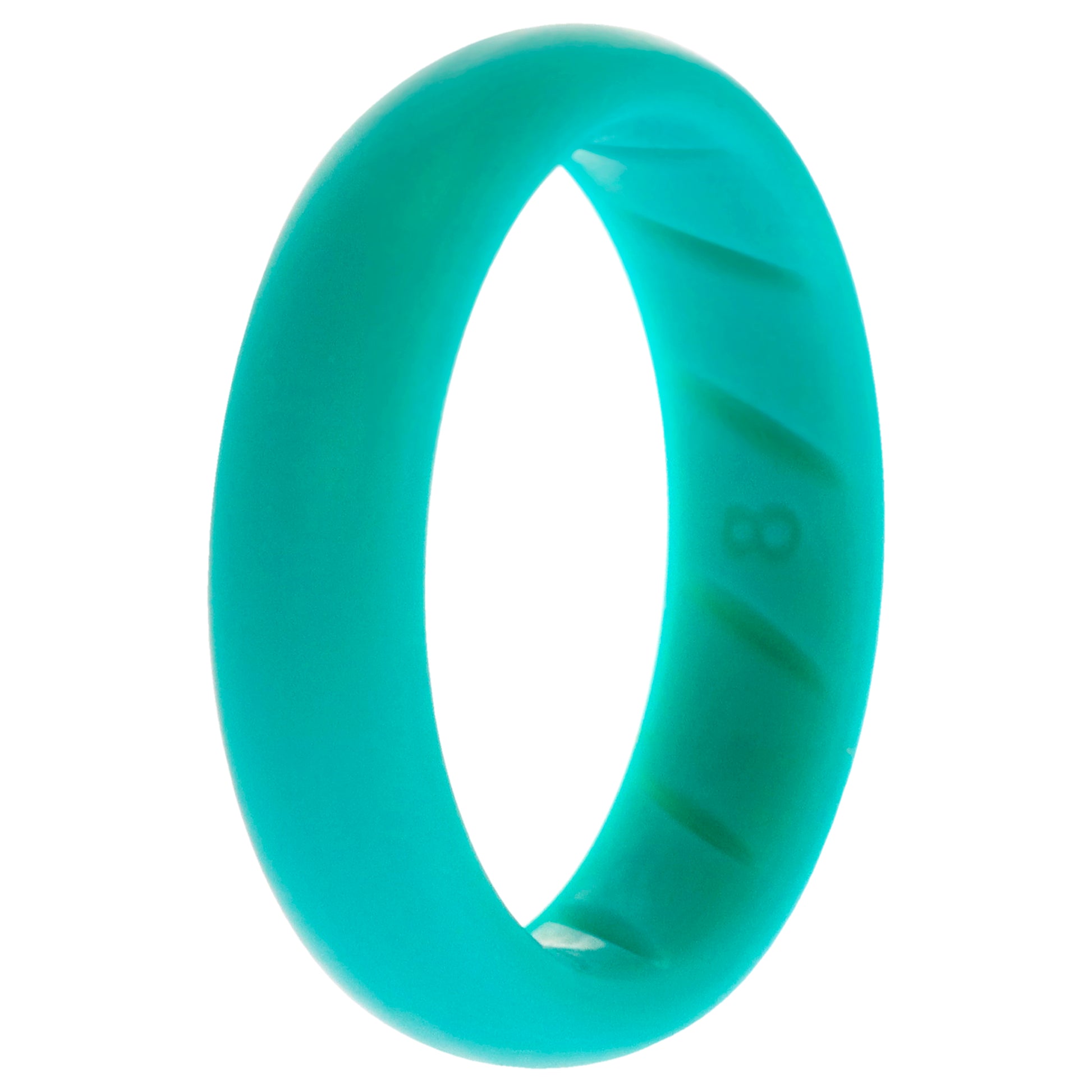 ROQ Silicone Wedding BR Solid Ring - Basic-Turquoise