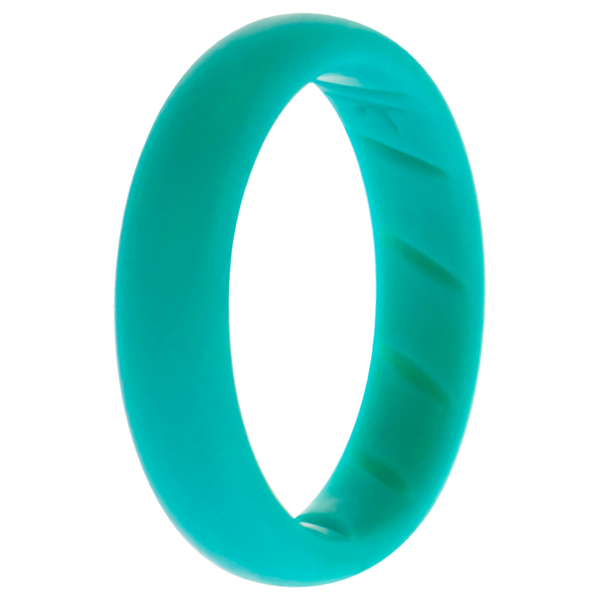 ROQ Silicone Wedding BR Solid Ring - Basic-Turquoise