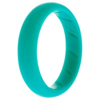 ROQ Silicone Wedding BR Solid Ring - Basic-Turquoise