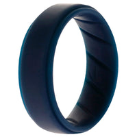 ROQ Silicone Wedding BR Step Ring - Basic-Blue