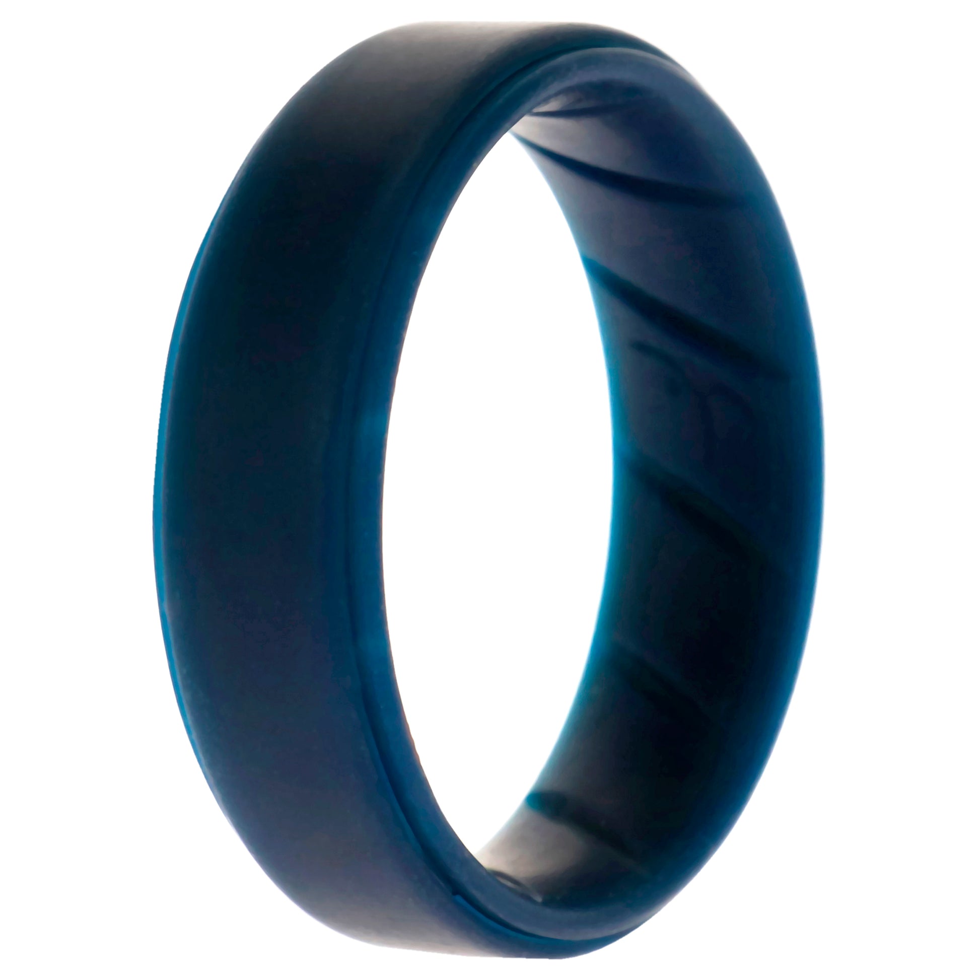 ROQ Silicone Wedding BR Step Ring - Basic-Blue