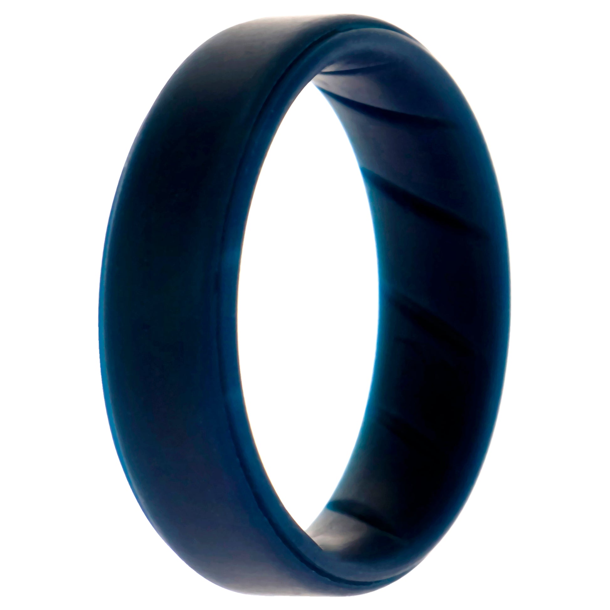 ROQ Silicone Wedding BR Step Ring - Basic-Blue