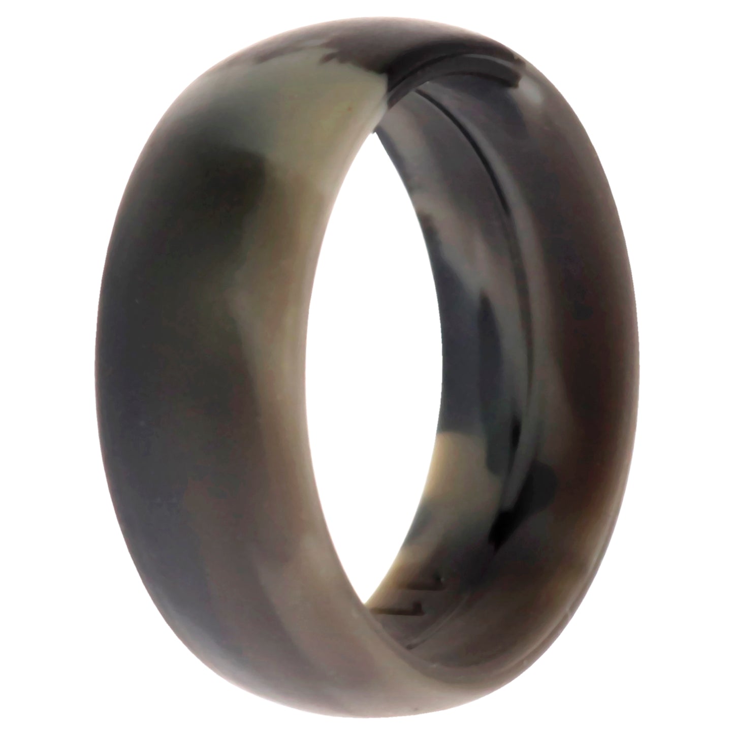ROQ Silicone Wedding Ring - Black-Camo
