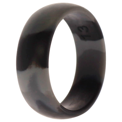 ROQ Silicone Wedding Ring - Black-Camo