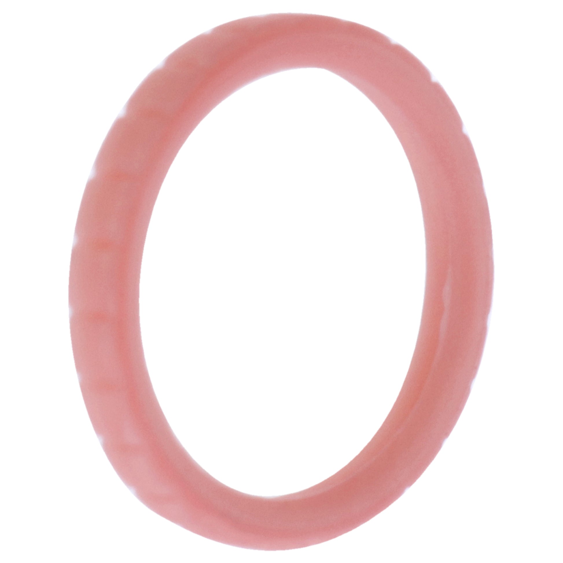 ROQ Silicone Wedding Stackble Lines Single Ring - Rose-Gold-New