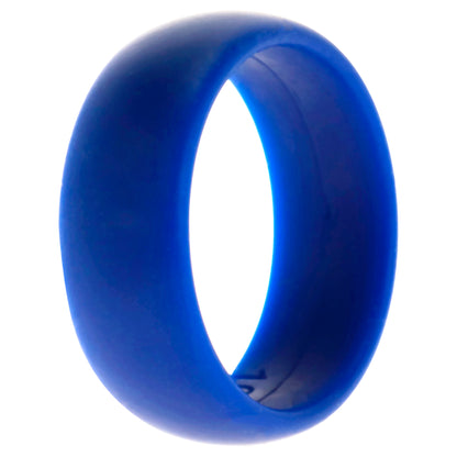 ROQ Silicone Wedding Ring Dome Style - Blue