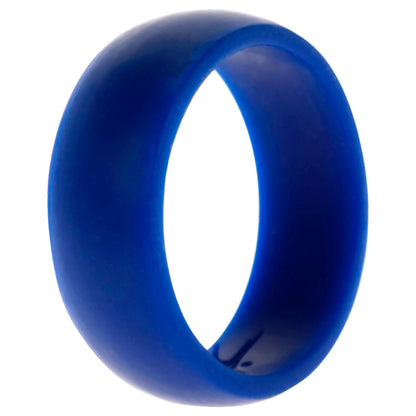 ROQ Silicone Wedding Ring Dome Style - Blue