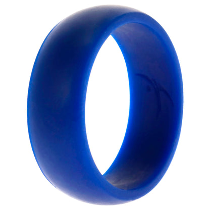 ROQ Silicone Wedding Ring Dome Style - Blue