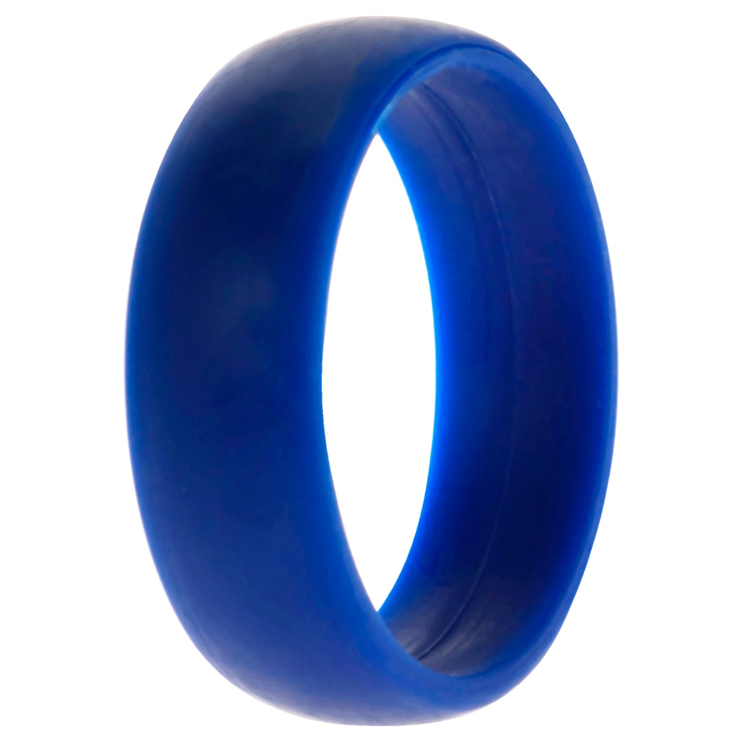 ROQ Silicone Wedding Ring Dome Style - Blue