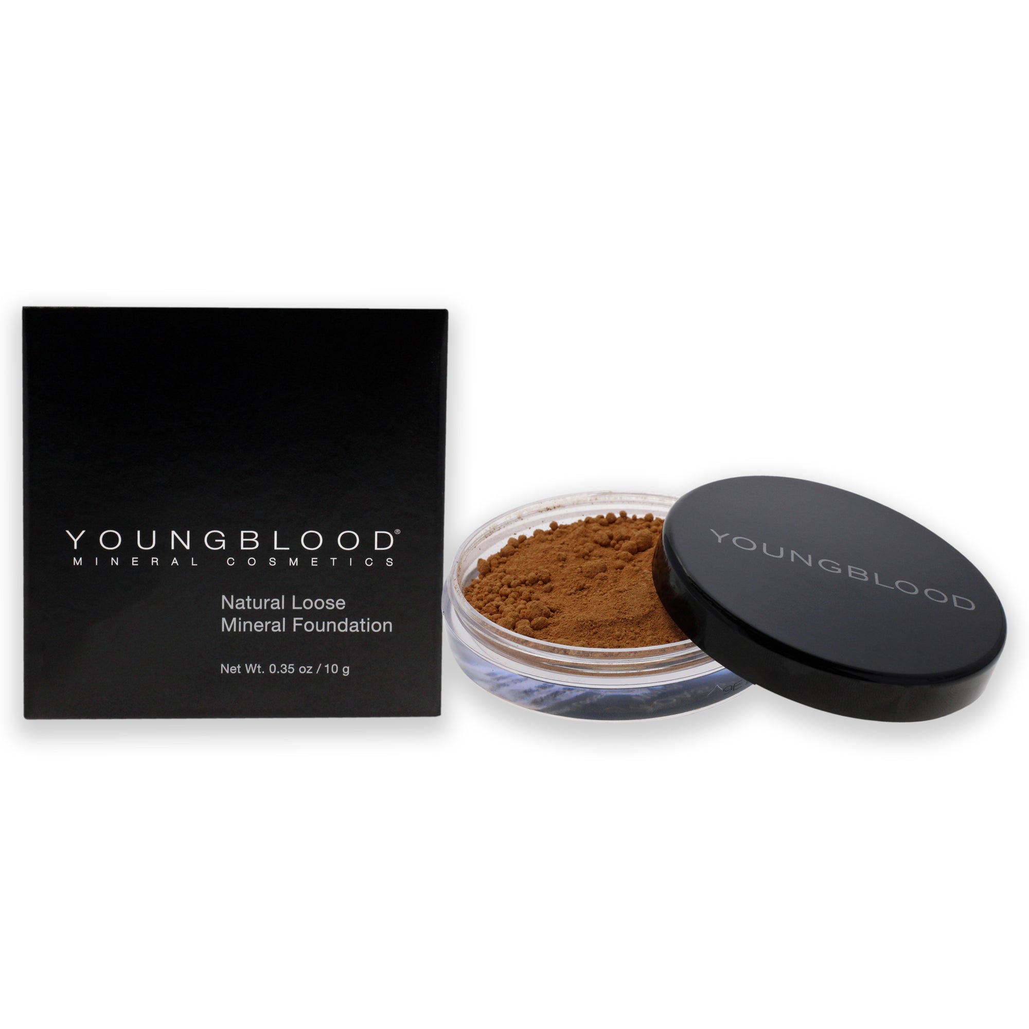 Natural Loose Mineral Foundation - Toast by Youngblood for Women - 0.35 oz Foundation