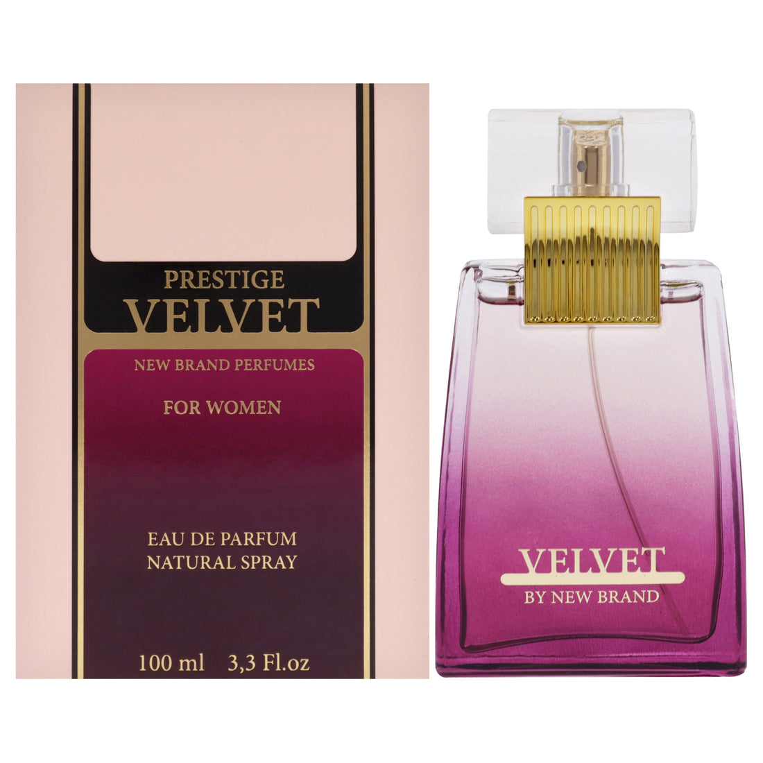 Velvet by New Brand for Women - 3.3 oz EDP Spray