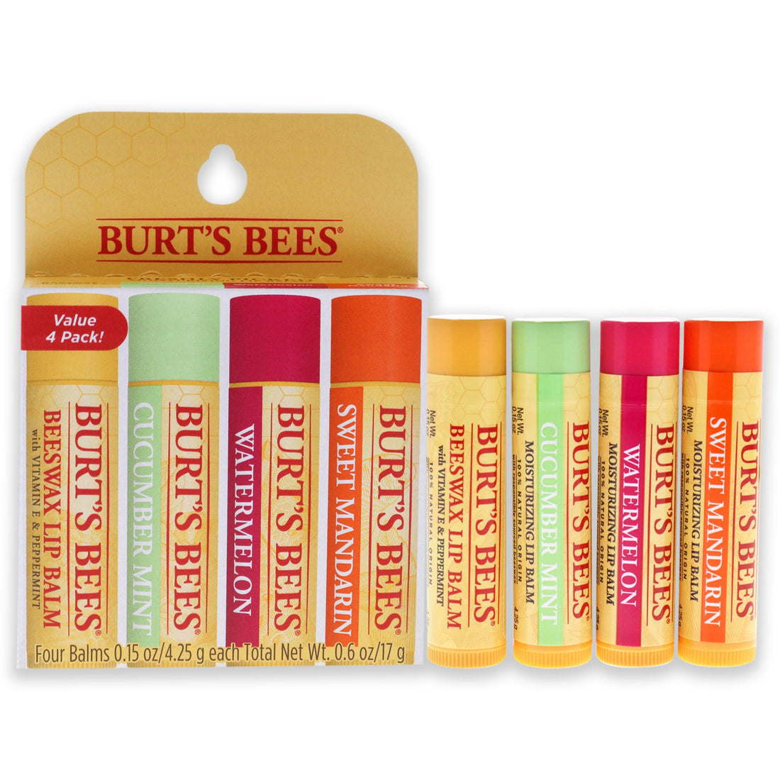 Freshly Picked Moisturizing Lip Balm Blister Pack