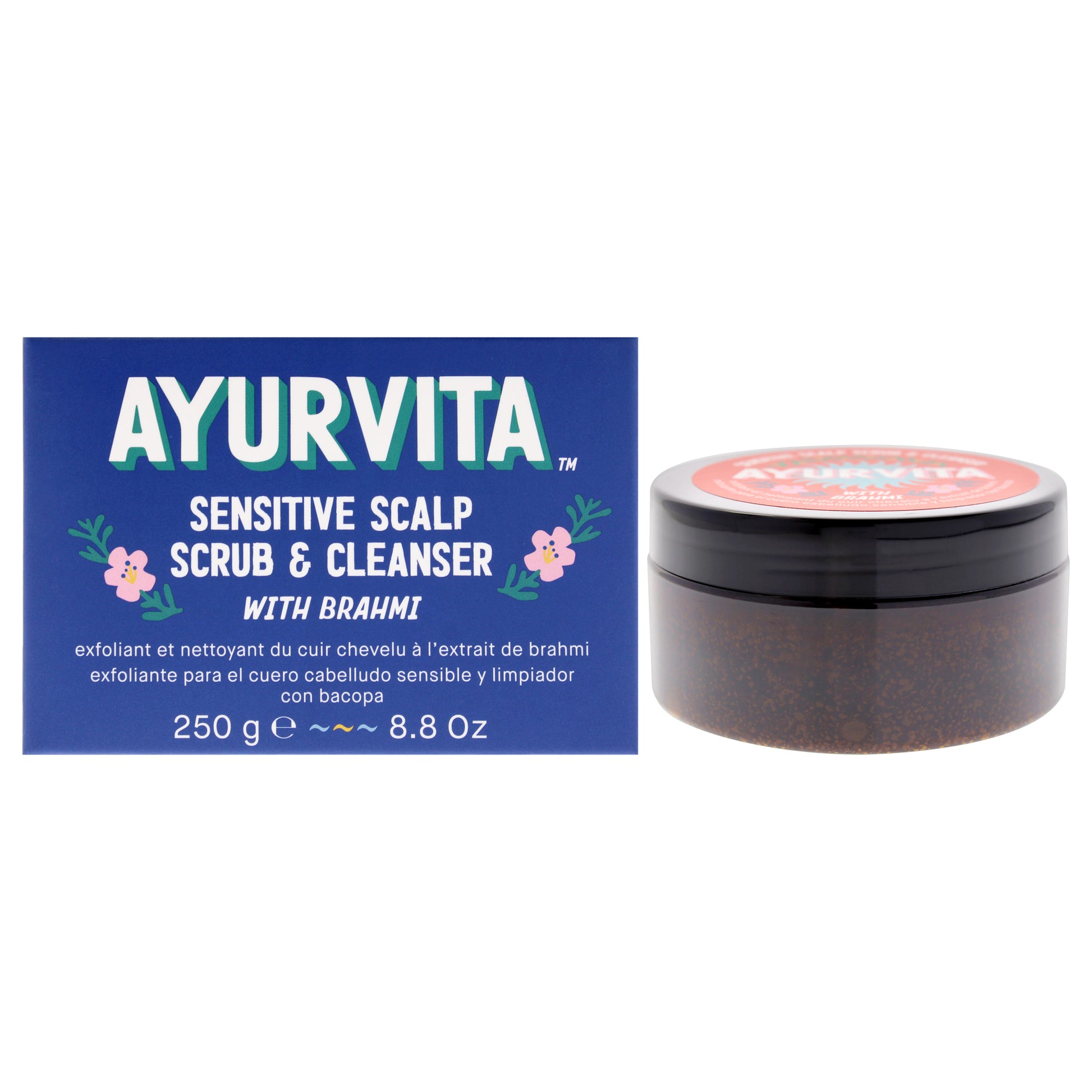 Sensitive Scalp Scrub and Cleanser with Brahmi