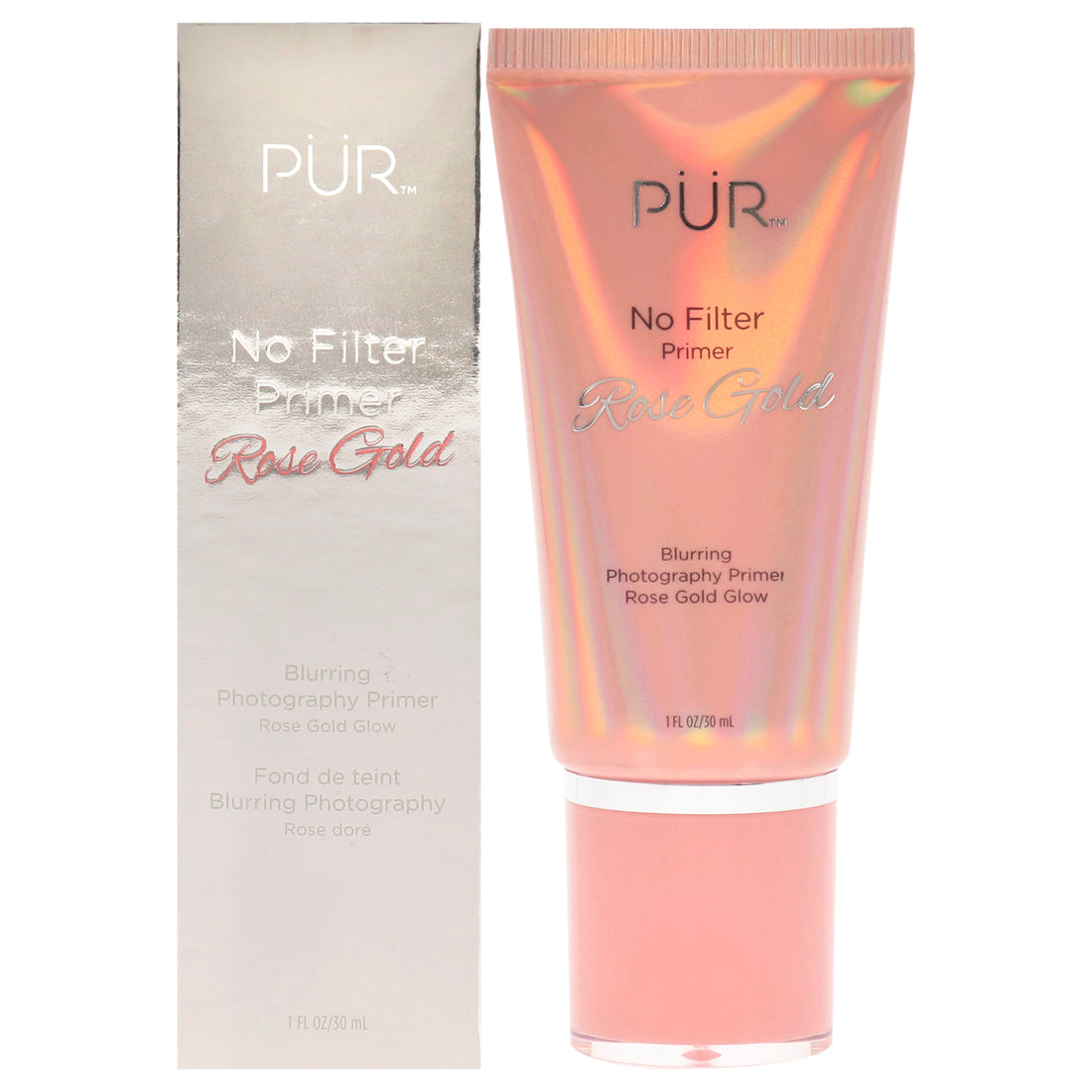 No Filter Blurring Photography Primer - Rose Gold Glow