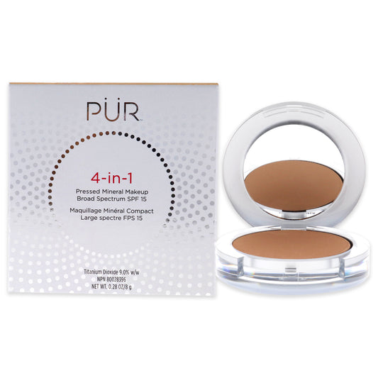 4-In-1 Pressed Mineral Makeup Powder SPF 15 - MN3 Linen by Pur Minerals for Women 0.28 oz Foundation