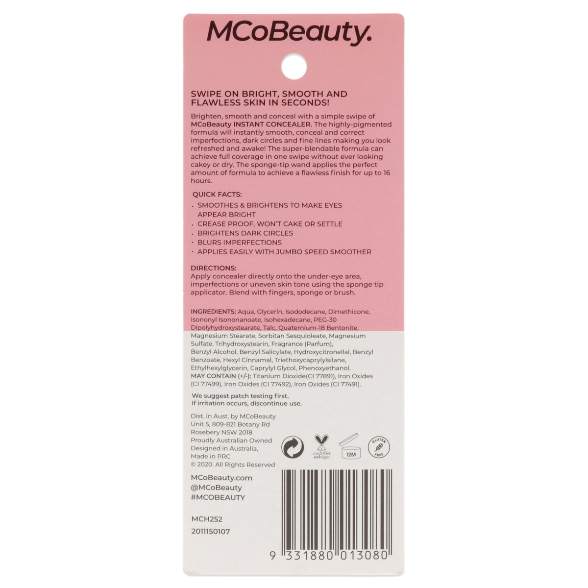 Instant Camouflage and Contour Concealer
