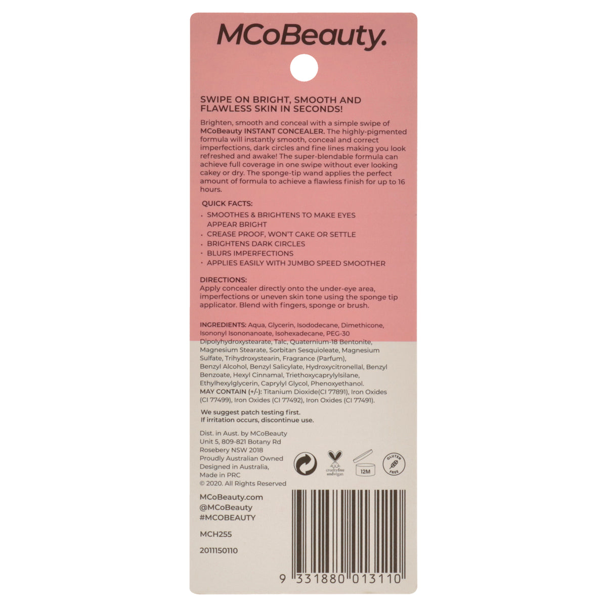Instant Camouflage and Contour Concealer