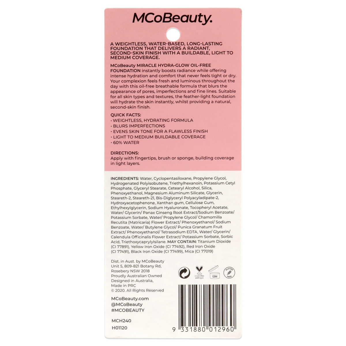 Miracle Hydra Glow Oil-Free Foundation Gift Set