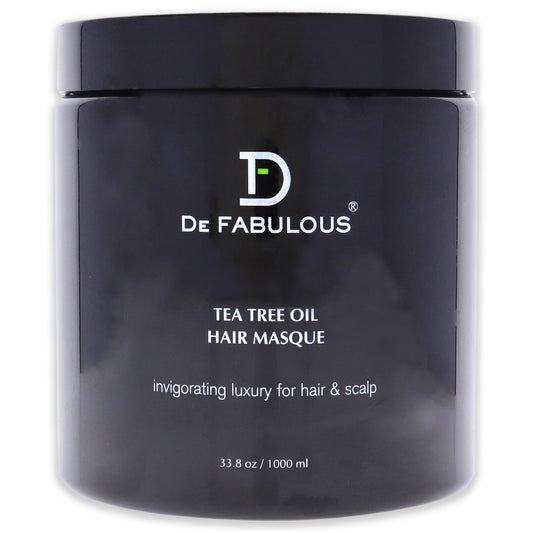 Tea Tree Oil Hair Masque by De Fabulous for Unisex - 33.8 oz Masque