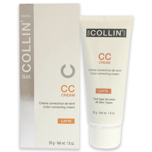 CC Color Correcting Cream - Latte by G.M. Collin for Women - 1.8 oz Makeup