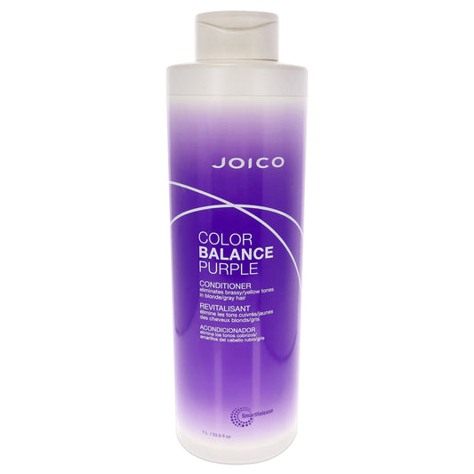 Color Balance Purple Conditioner by Joico for Unisex - 33.8 oz Conditioner