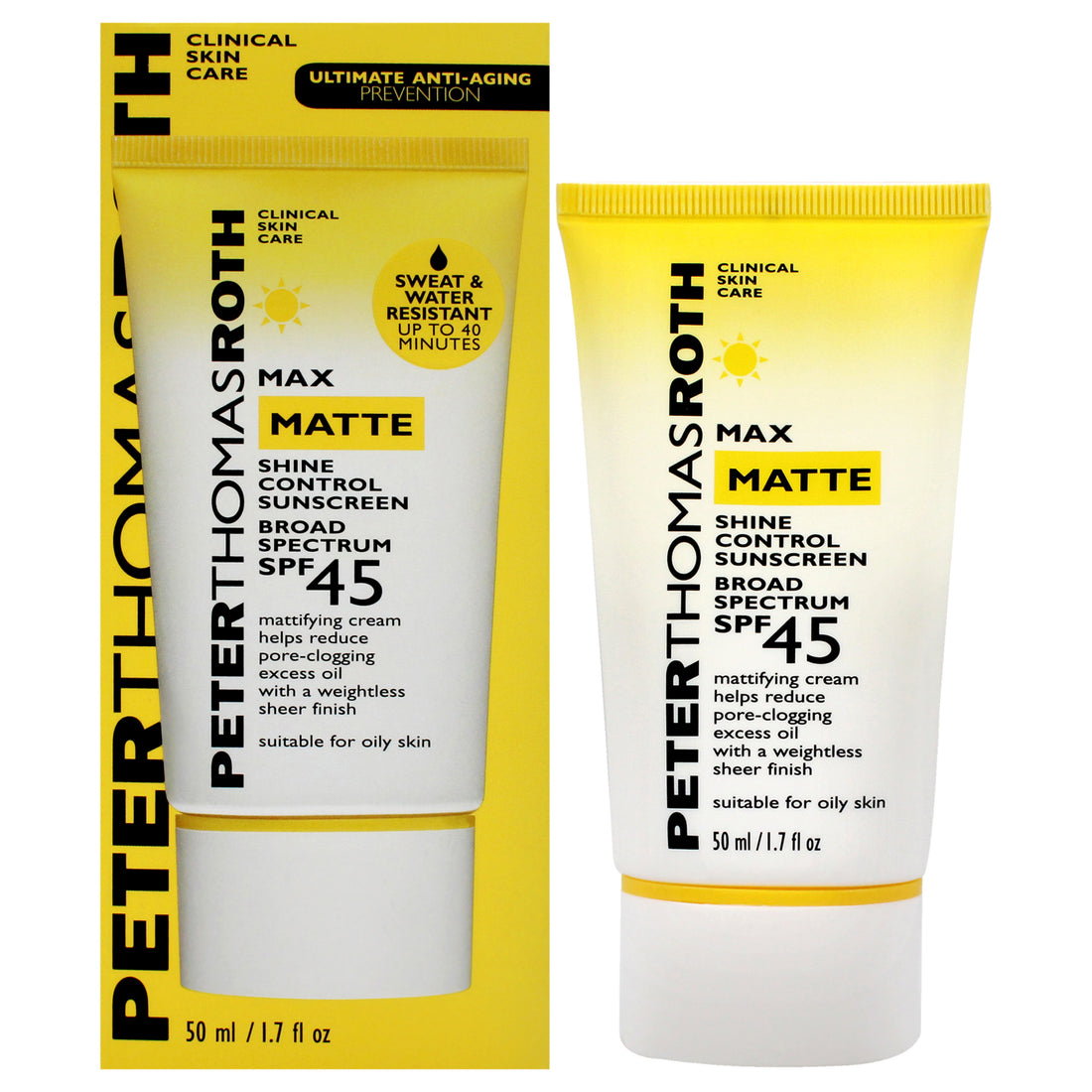Max Matte Shine Control Sunscreen SPF 45