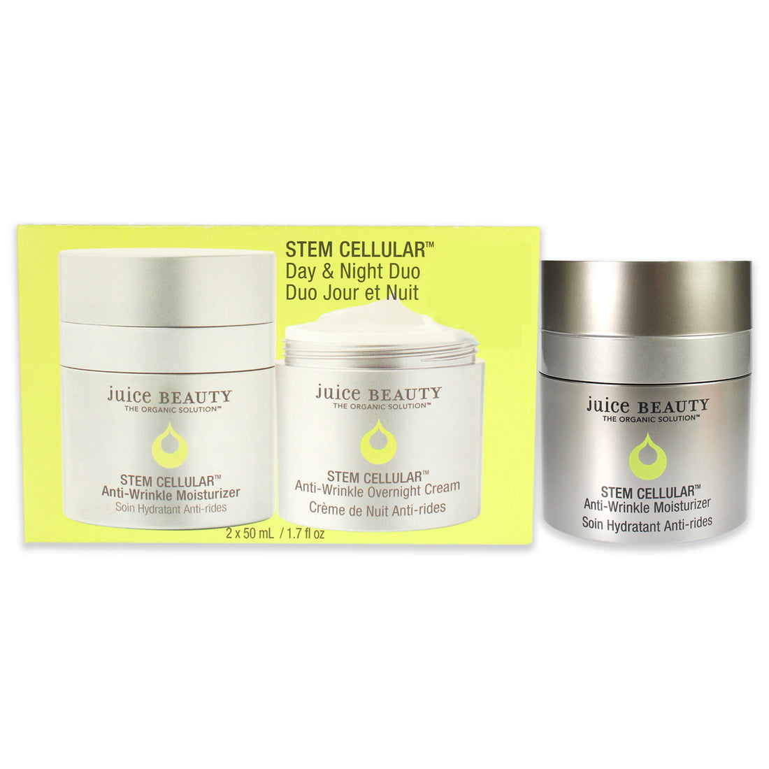 Stem Cellular Anti-Wrinkle Face Moisturizer Duo