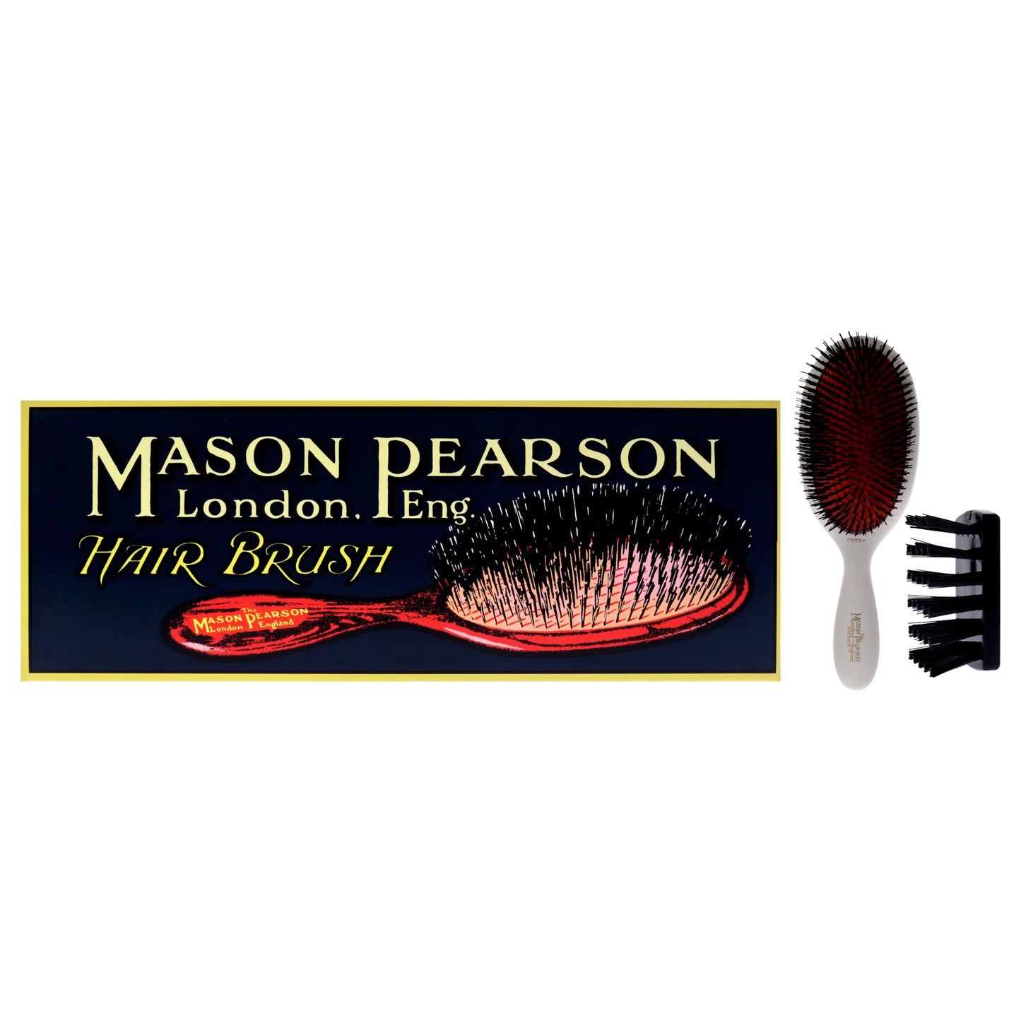 Extra Large Pure Bristle Brush - B1 Ivory