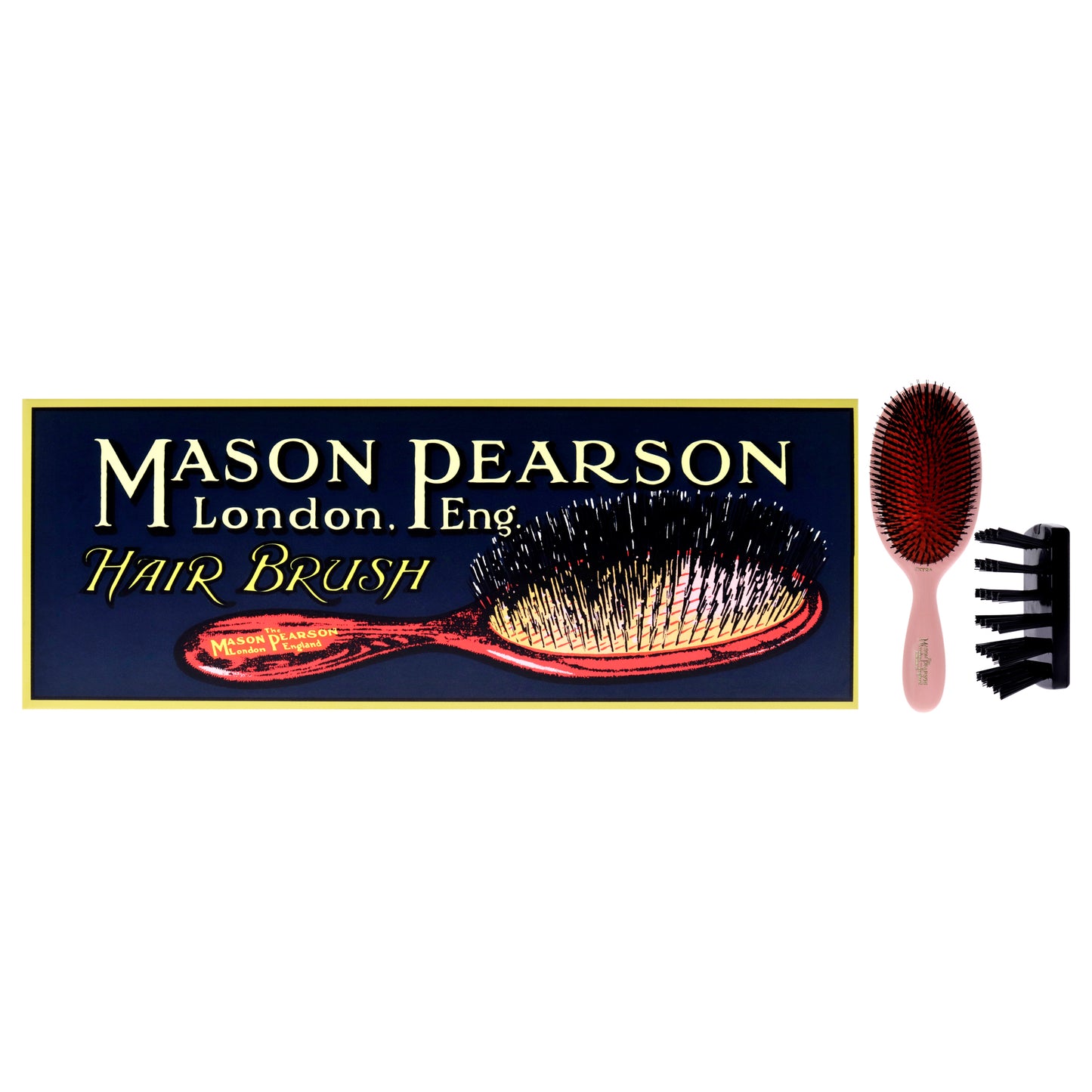 Extra Large Pure Bristle Brush - B1 Pink