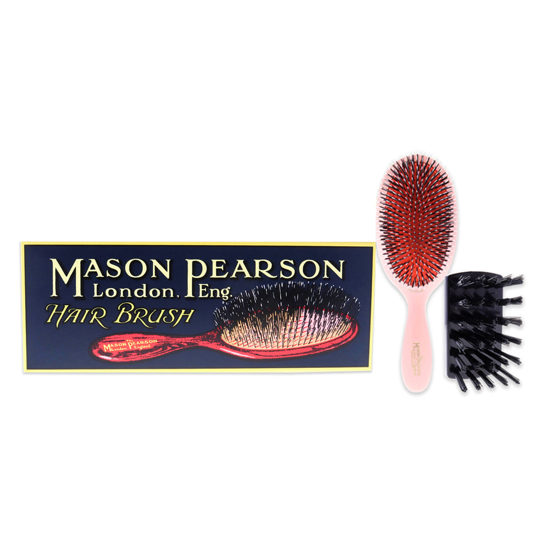 Large Popular Bristle and Nylon Brush - BN1 Pink
