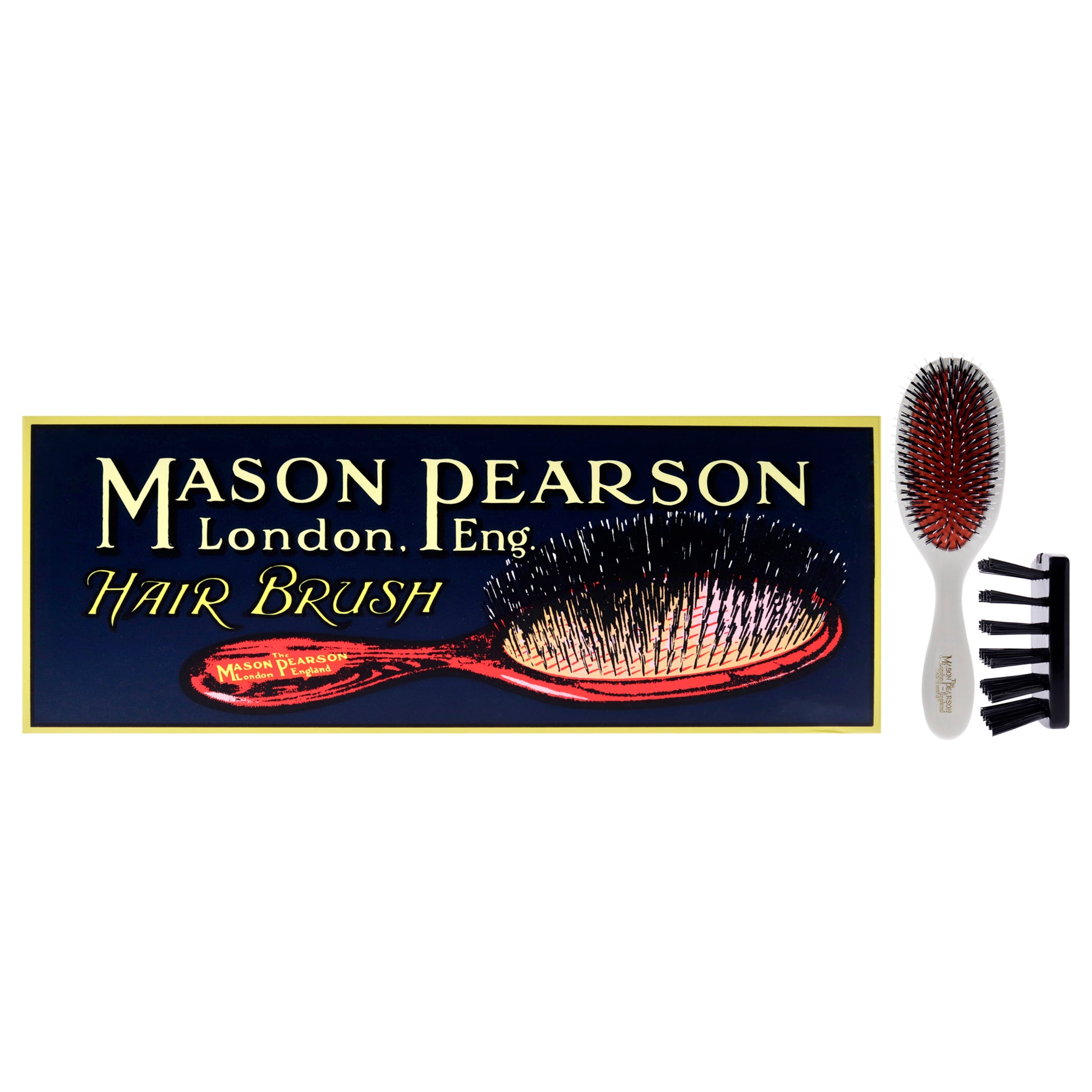 Handy Bristle and Nylon Brush - BN3 Ivory