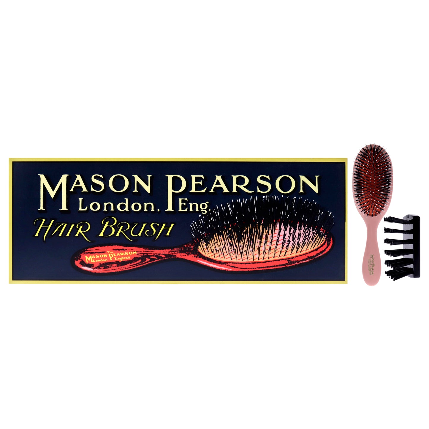 Handy Bristle and Nylon Brush - BN3 Pink