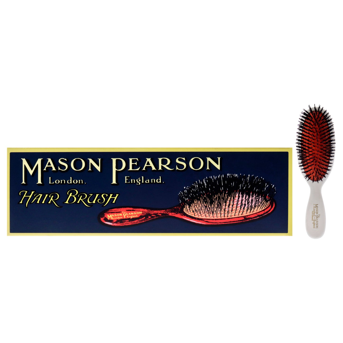 Pocket Bristle Brush - B4 Ivory