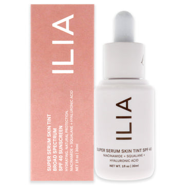 Super Serum Skin Tint Foundation SPF 40 - ST11.5 Morgat by ILIA Beauty for Women - 1 oz Foundation