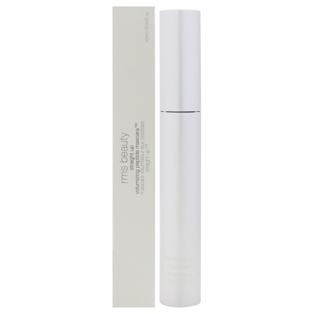 Straight Up Volumizing Peptide Mascara - HD Black