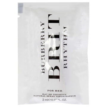 Burberry Brit Rhythm by Burberry for Women - 2 ml EDT Spray Vial (Mini)