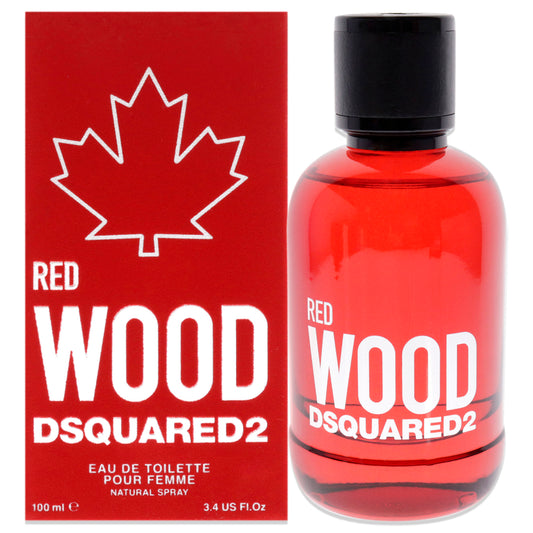 Red Wood by Dsquared2 for Women - 3.4 oz EDT Spray