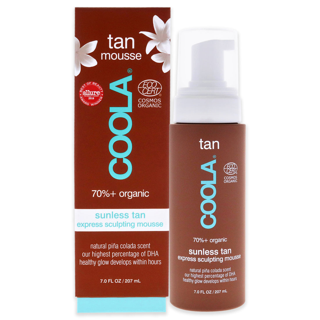 Organic Gradual Sunless Tan Express Sculpting Mousse