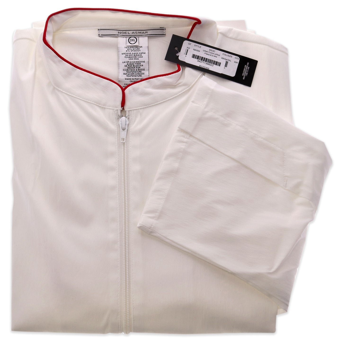 Signature Tunics Urban Fusion - White-Red