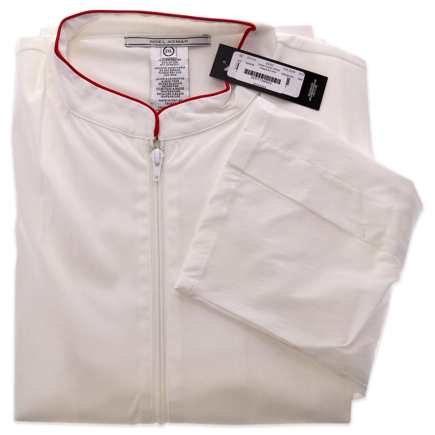 Signature Tunics Urban Fusion - White-Red