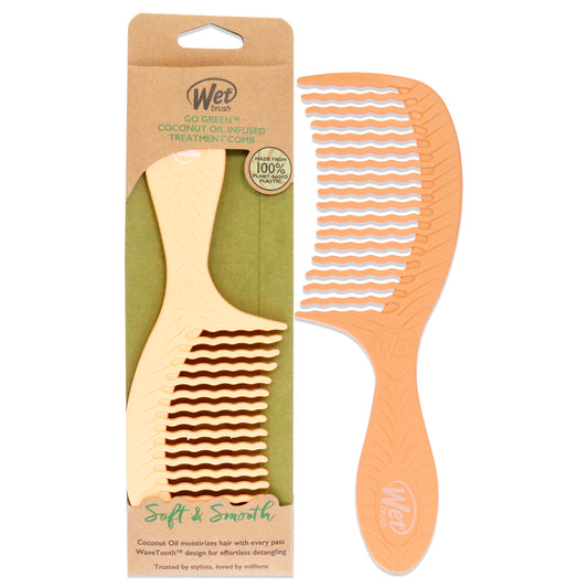 Go Green Detangling Infused Treatment Comb - Coconut Oil