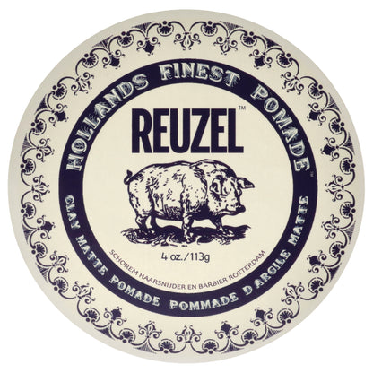 Clay Matte Pomade Sticker
