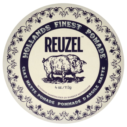 Clay Matte Pomade Sticker